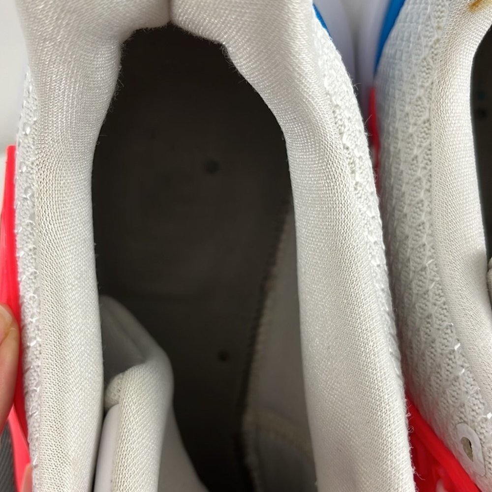 Nike Kyrie Low 2 White Blue Hero Men's Sneakers NEW CUSTOM INSOLES - Picture 8 of 13